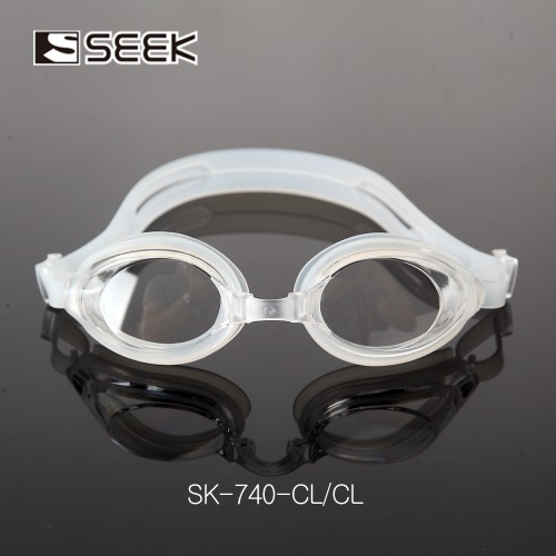 SEEK 보급형 성인용 물안경 SK740 클리어