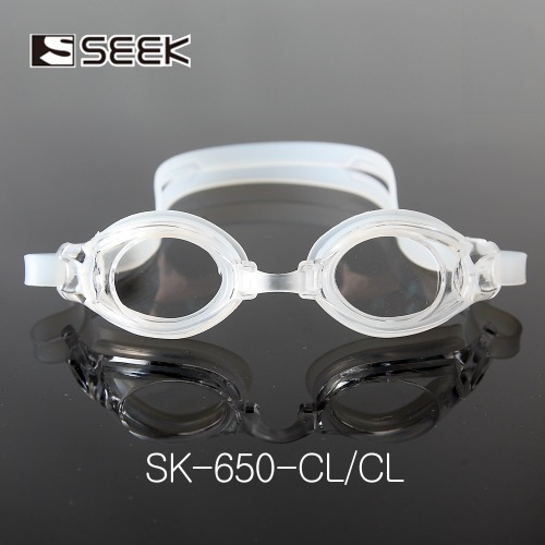 SEEK 보급형 아동용 물안경 SK650 클리어
