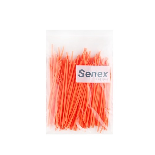 Senex 댐프너 고무줄 댐프너 (오렌지) 100개입